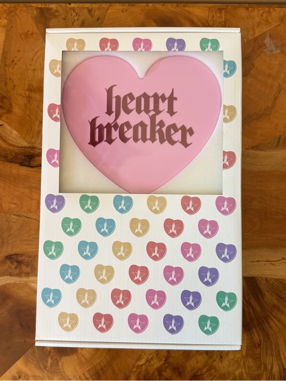 Jeffree Star Heart Breaker Hand Mirror Pink Limited New Sealed